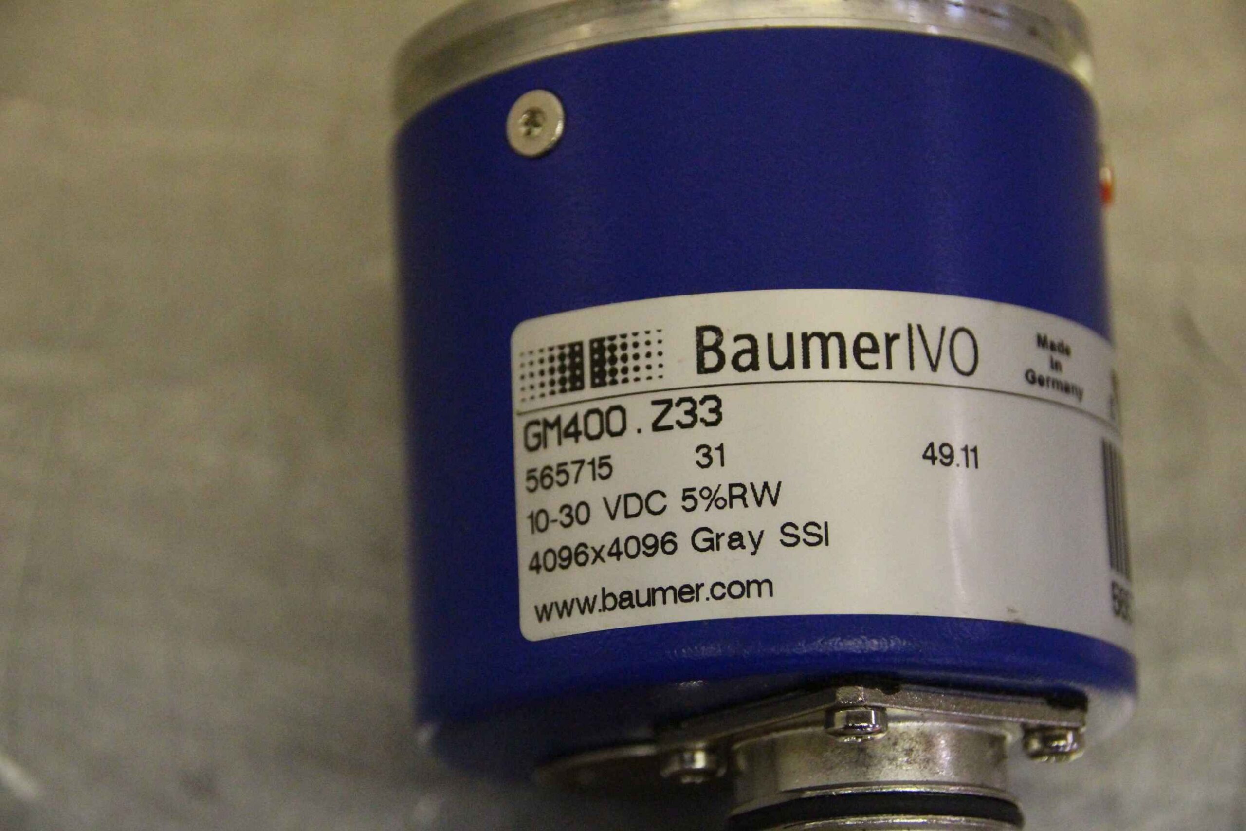 Drehgeber von Baumer - GM400.Z33 – Bild 4