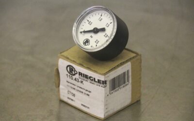 Manometer von Riegler - 110.43-K 0 bis 2,5 bar