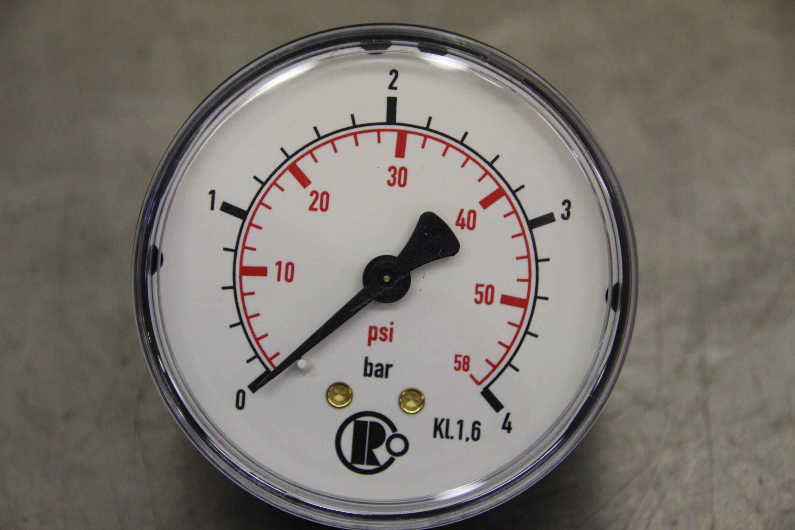 Manometer von Riegler - 110.43-K 0 bis 4 bar – Bild 3