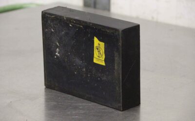 Gummiplatte von Gummi Vorspann-Technik - 200 x 150 x 48 mm