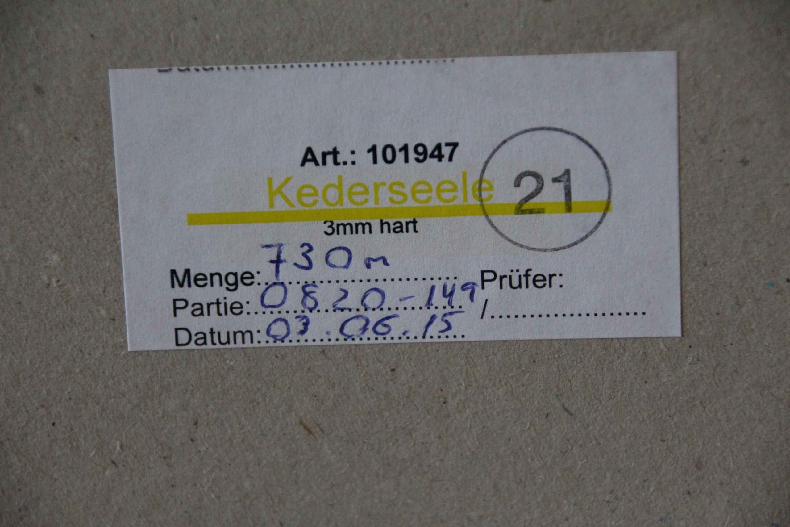Kederseele von unbekannt - 3 mm hart – Bild 4