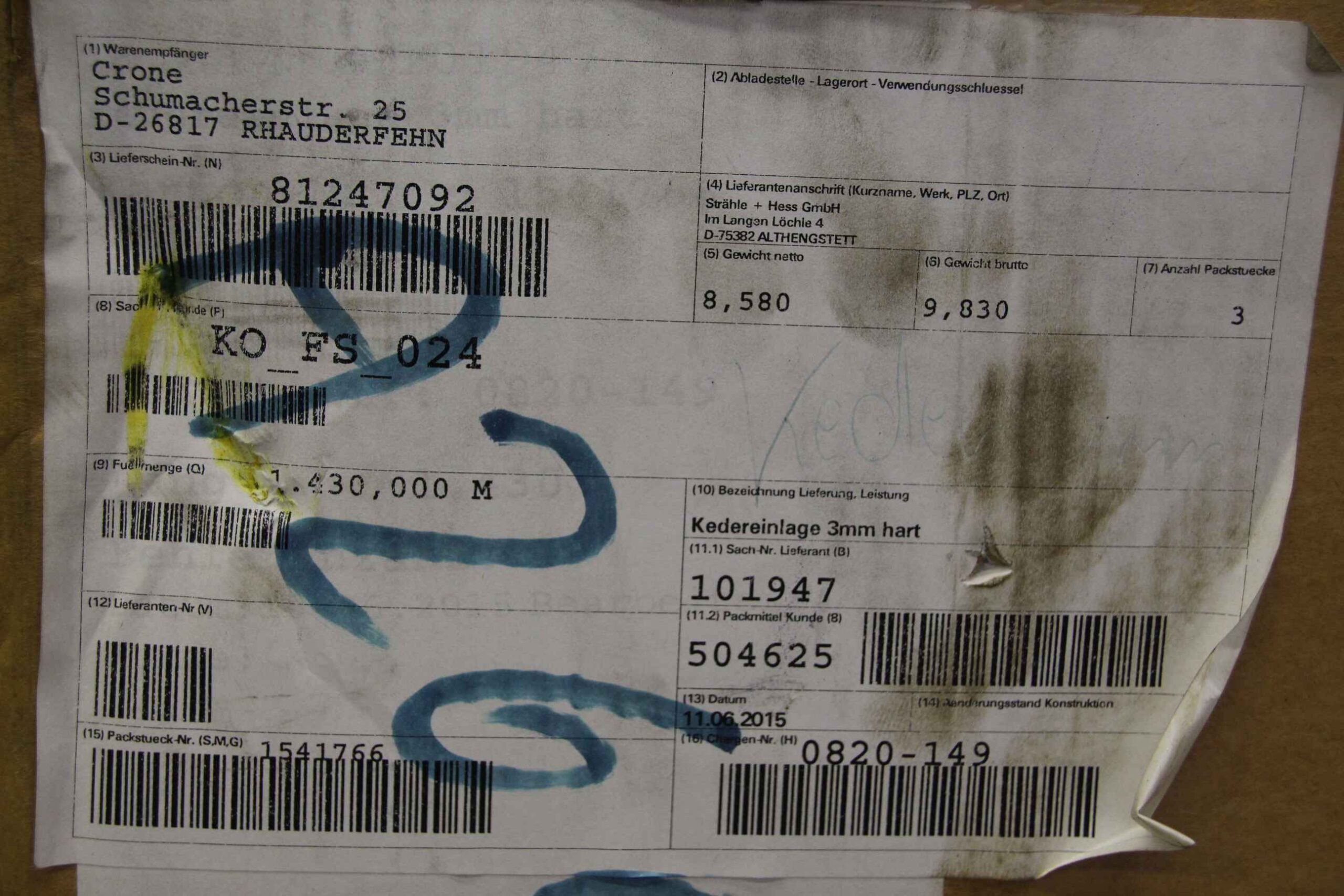 Kederseele von unbekannt - 3 mm hart – Bild 6