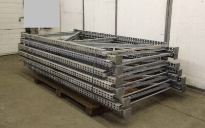 Palettenregal Ständer 12 Stück von unbekannt - Tiefe 1245 mm