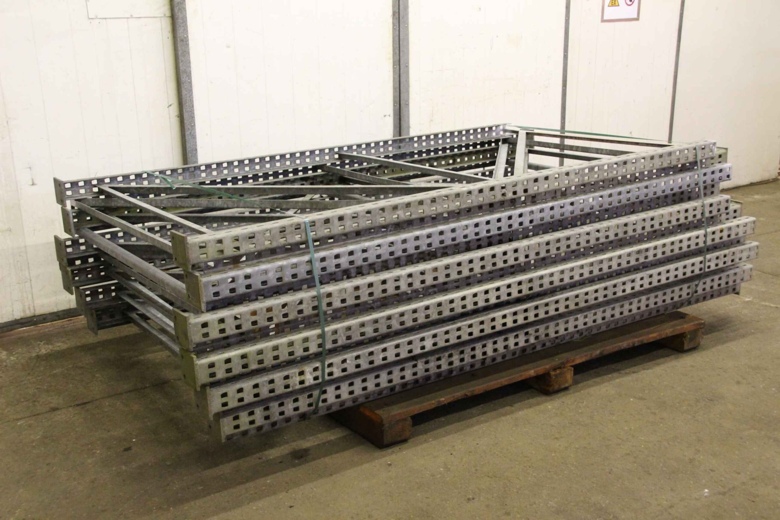 Palettenregal Ständer 12 Stück von unbekannt - Tiefe 1245 mm – Bild 2