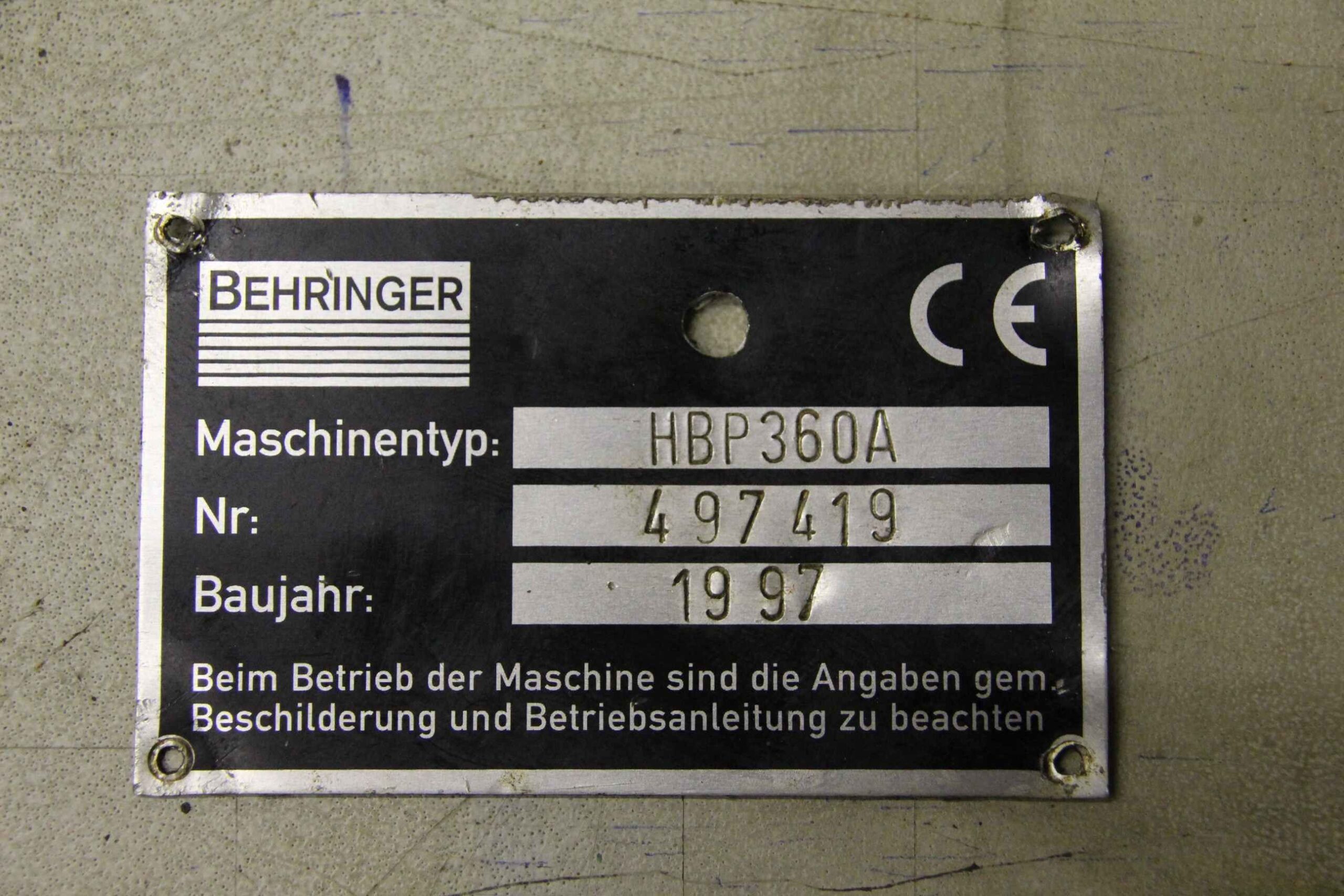 Spannvorrichtung hydraulisch von Behringer - Doppelspannstock HBP 360A – Bild 10