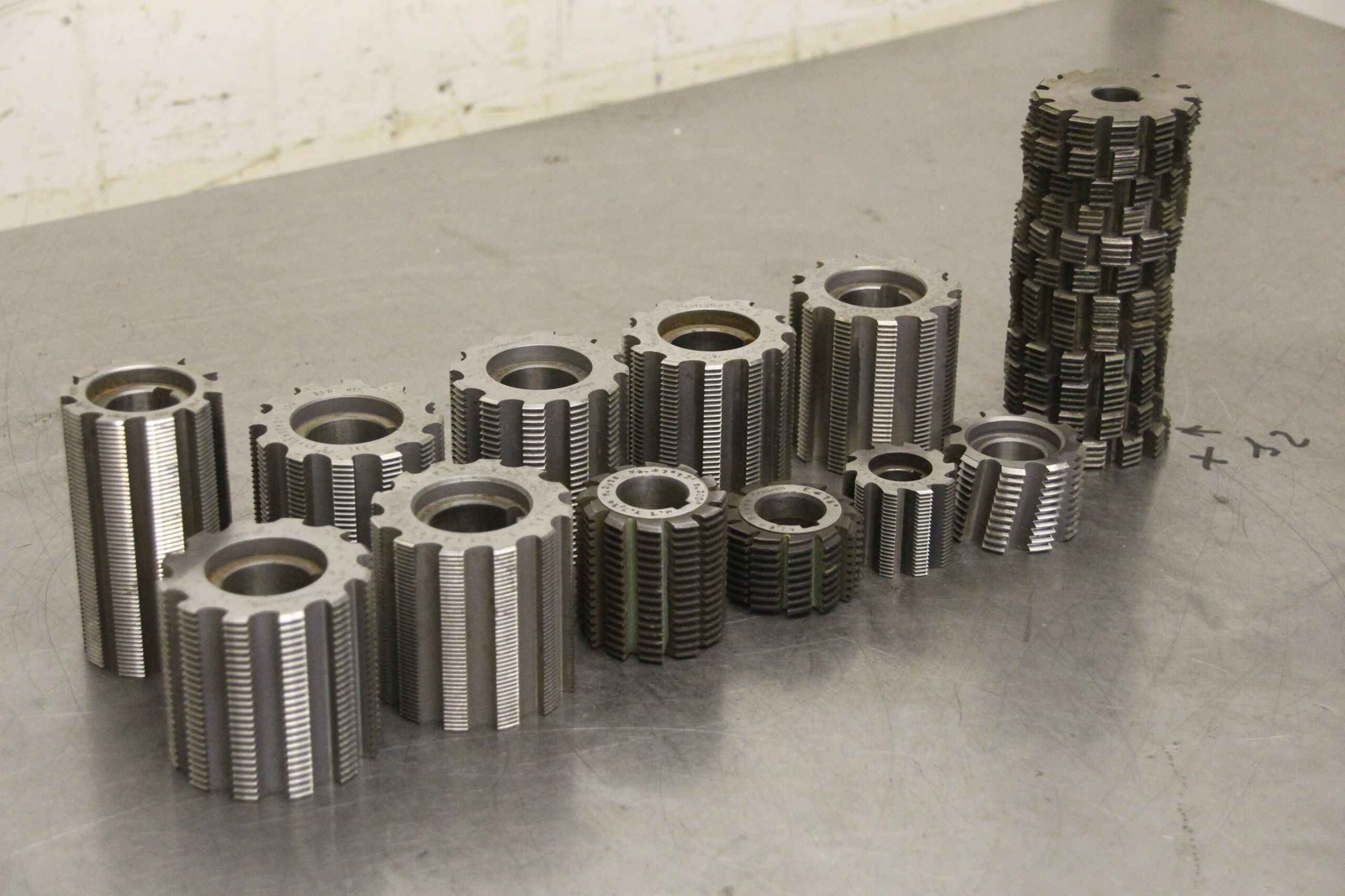 Modulfräser Wälzfräser 23 Stück von Fette JAL - Aufnahme 16/22/27 mm – Bild 2