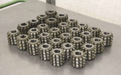 Modulfräser Keilwellen-Wälzfräser 29 Stück von WMW PWS - Aufnahme 27/32 mm