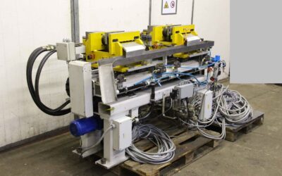 hydraulische Reihenstanze von Braun - Verfahrweg 1000 mm