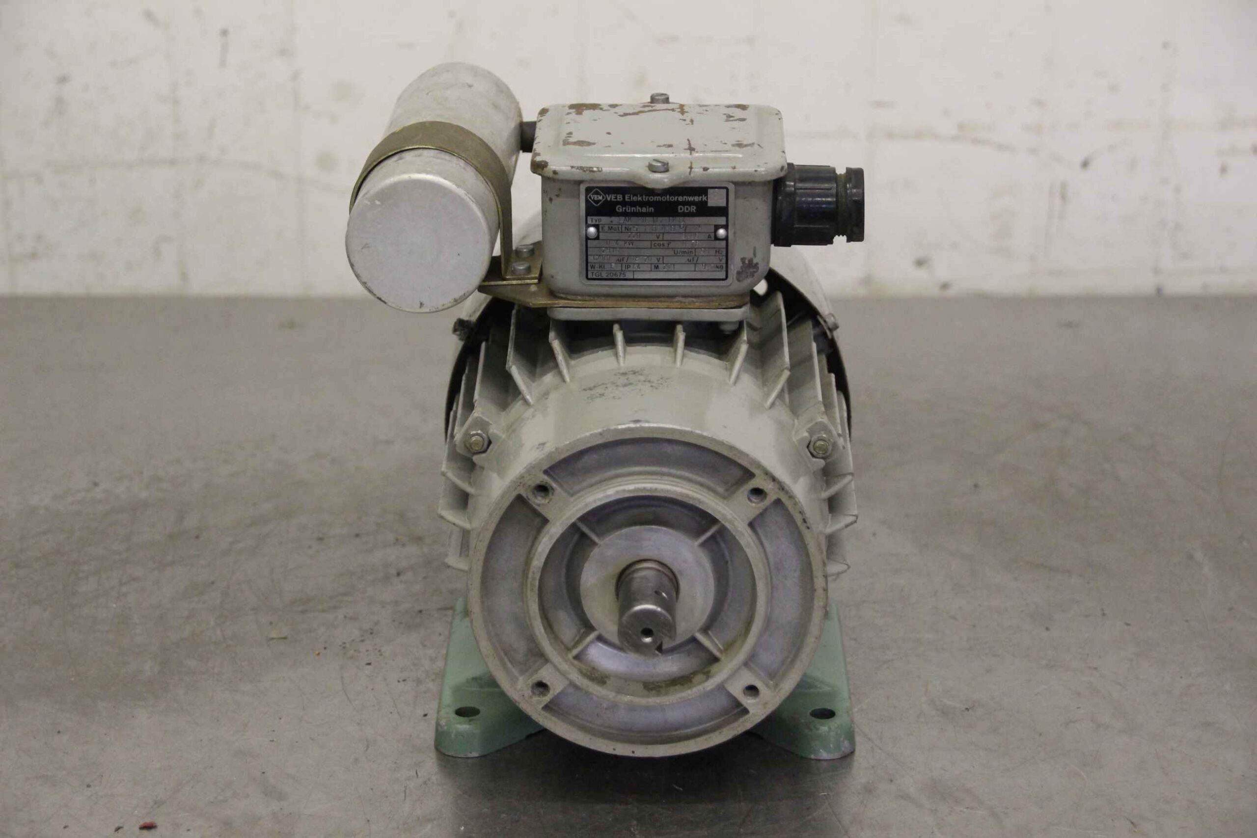 Elektromotor 0,4 kW 2910 U/min von VEM - EAK 80.1/2-FK14 – Bild 8