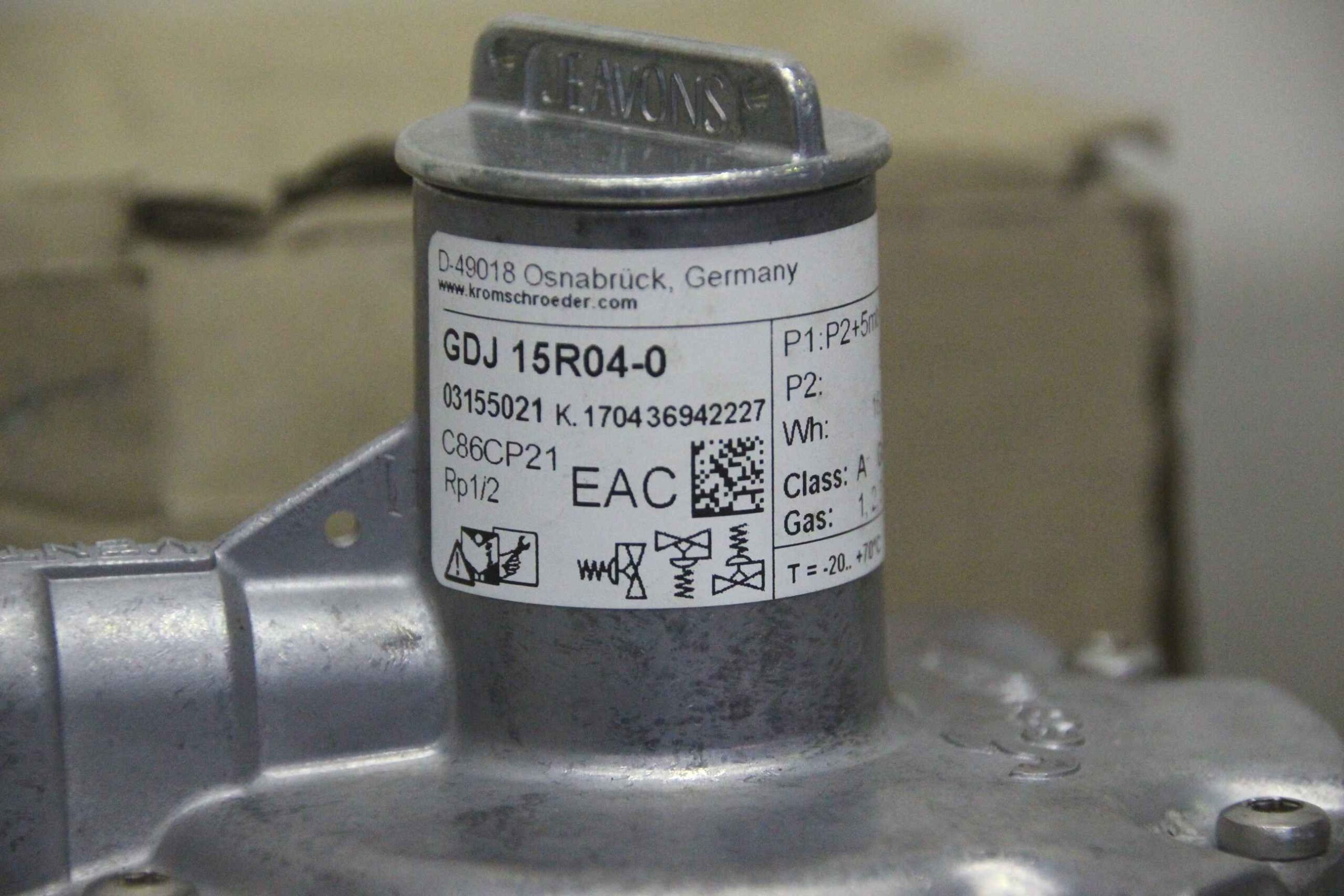 Druckregler von Kromschröder - GDJ15R04-0 – Bild 4