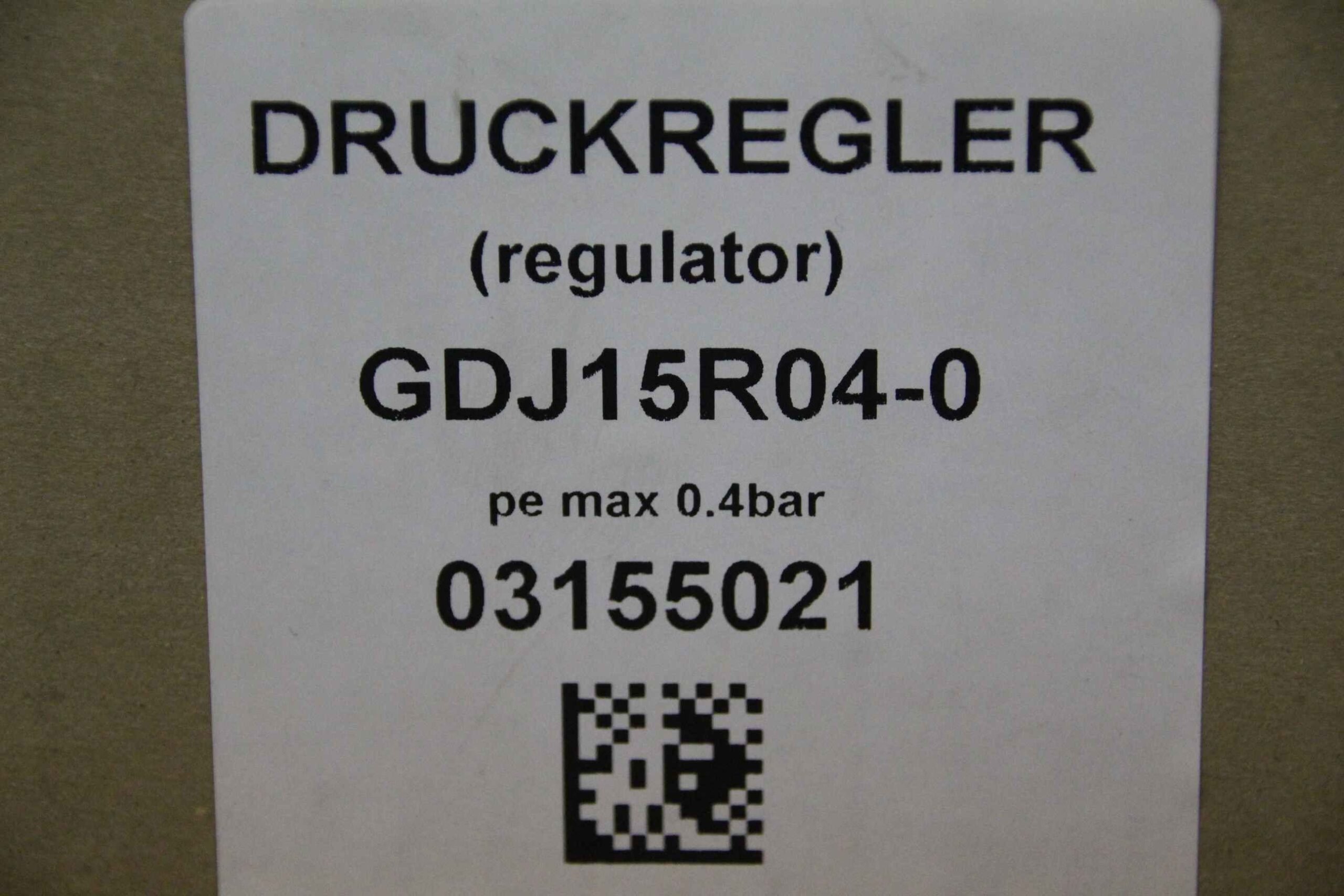 Druckregler von Kromschröder - GDJ15R04-0 – Bild 6