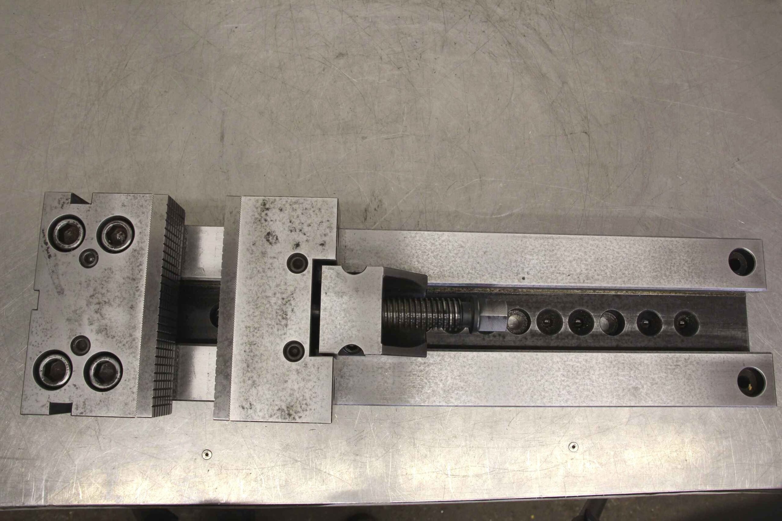 Maschinenschraubstock von Gerardi - Spannweite 450 mm – Bild 4