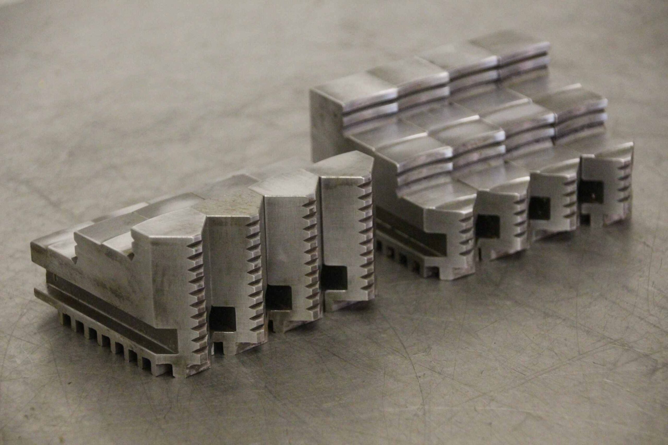 Wechselbacken Vierbackenfutter 2 Satz von unbekannt - Breite 25 mm – Bild 2