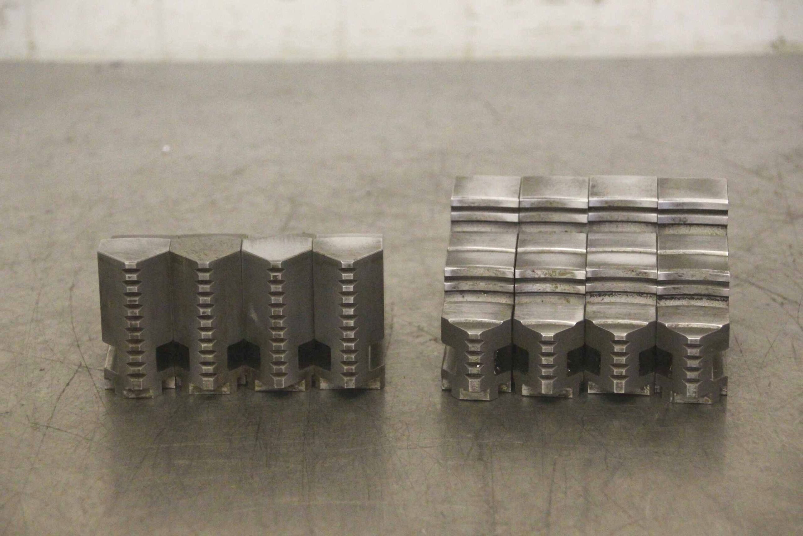 Wechselbacken Vierbackenfutter 2 Satz von unbekannt - Breite 25 mm – Bild 3