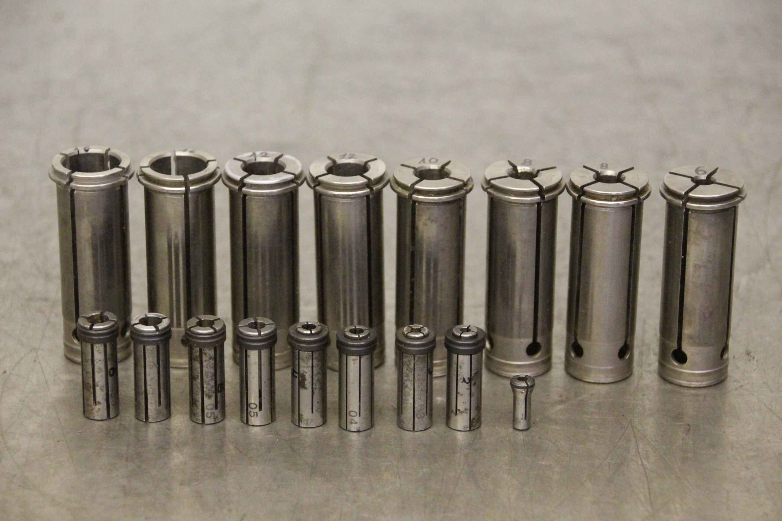 Spannzangenhülsen 17 Stück von NT - Ø 3-16 mm – Bild 3