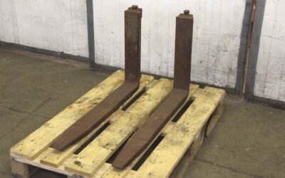 Gabelzinken von unbekannt - 100 x 40 Länge 900 mm