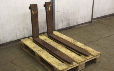 Alternative view of Gabelzinken von unbekannt - 120 x 40 Länge 1000 mm