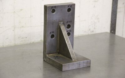 Alternative view of Aufspannwinkel von Stahl - 165/140/H245 mm