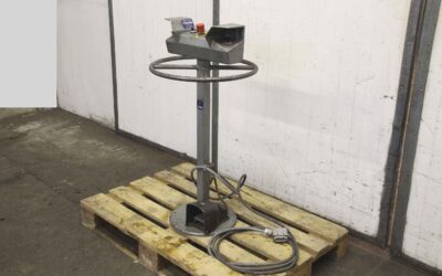 Zweihand-Bedienpult mit Fußschalter von Unseld - SEP03.0.L1  STP 01.4.1