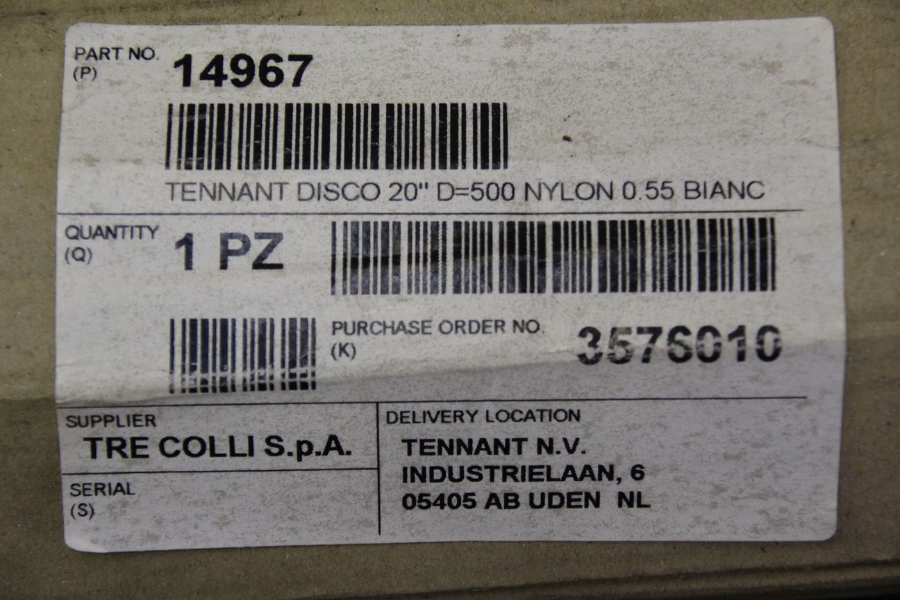 Bürste/Bürstensegment von Tennant - 14967 Disco 20" – Bild 3