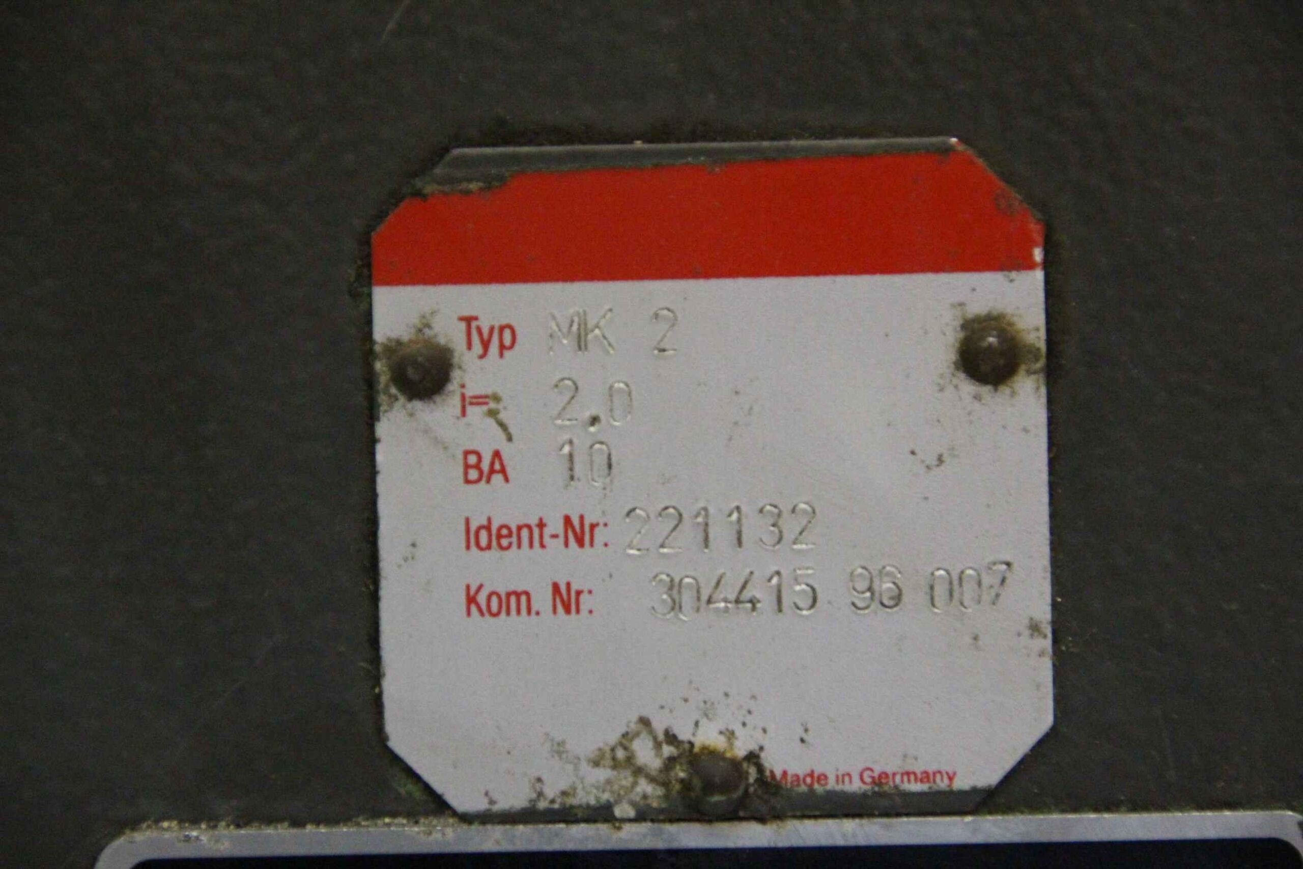 Getriebemotor 1,5 kW 710 U/min von Lenze - MK 2 i 2,0 BA 10 – Bild 5