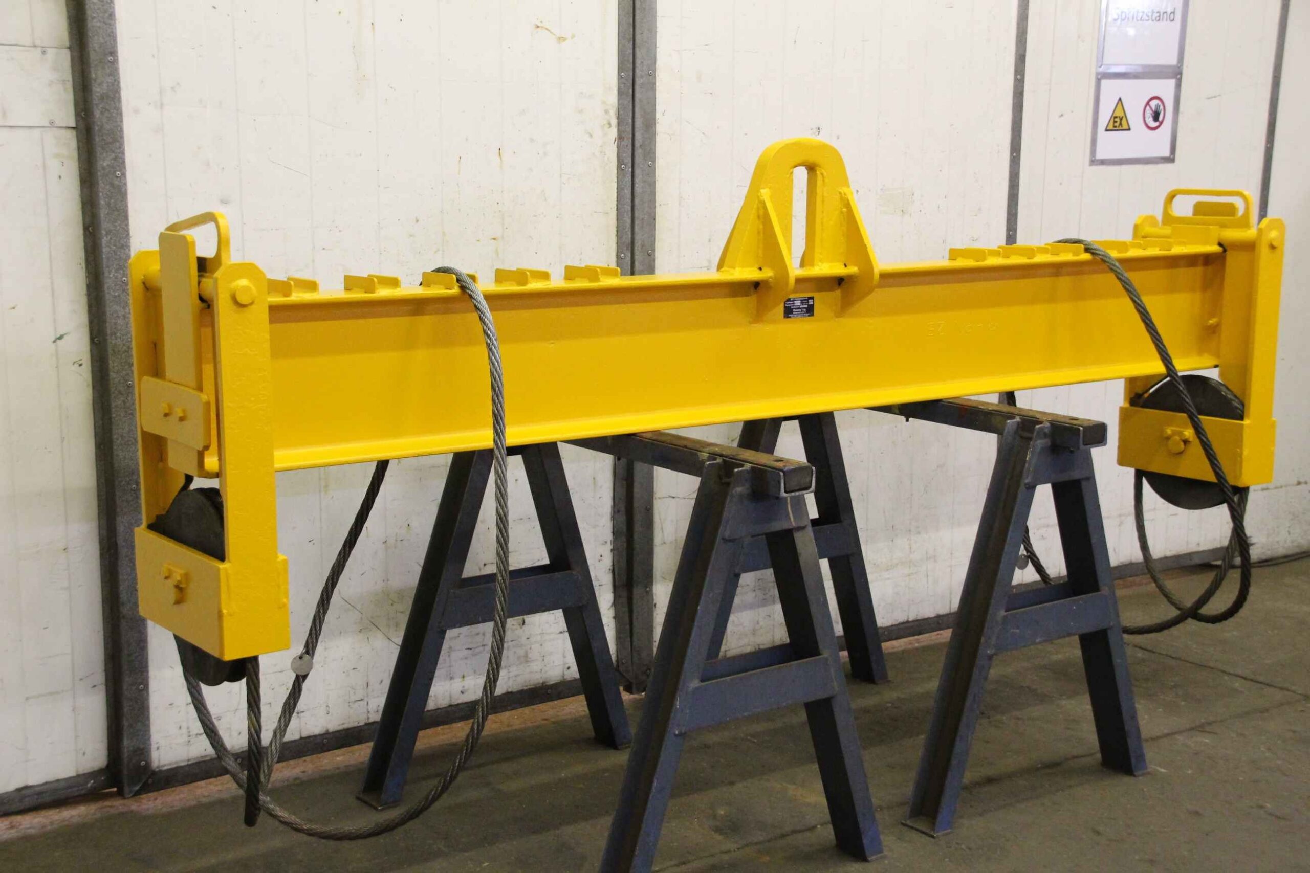 Krantraverse verstellbar von GT-Hebetechnik - 8000 kg Länge 2500 mm – Bild 2