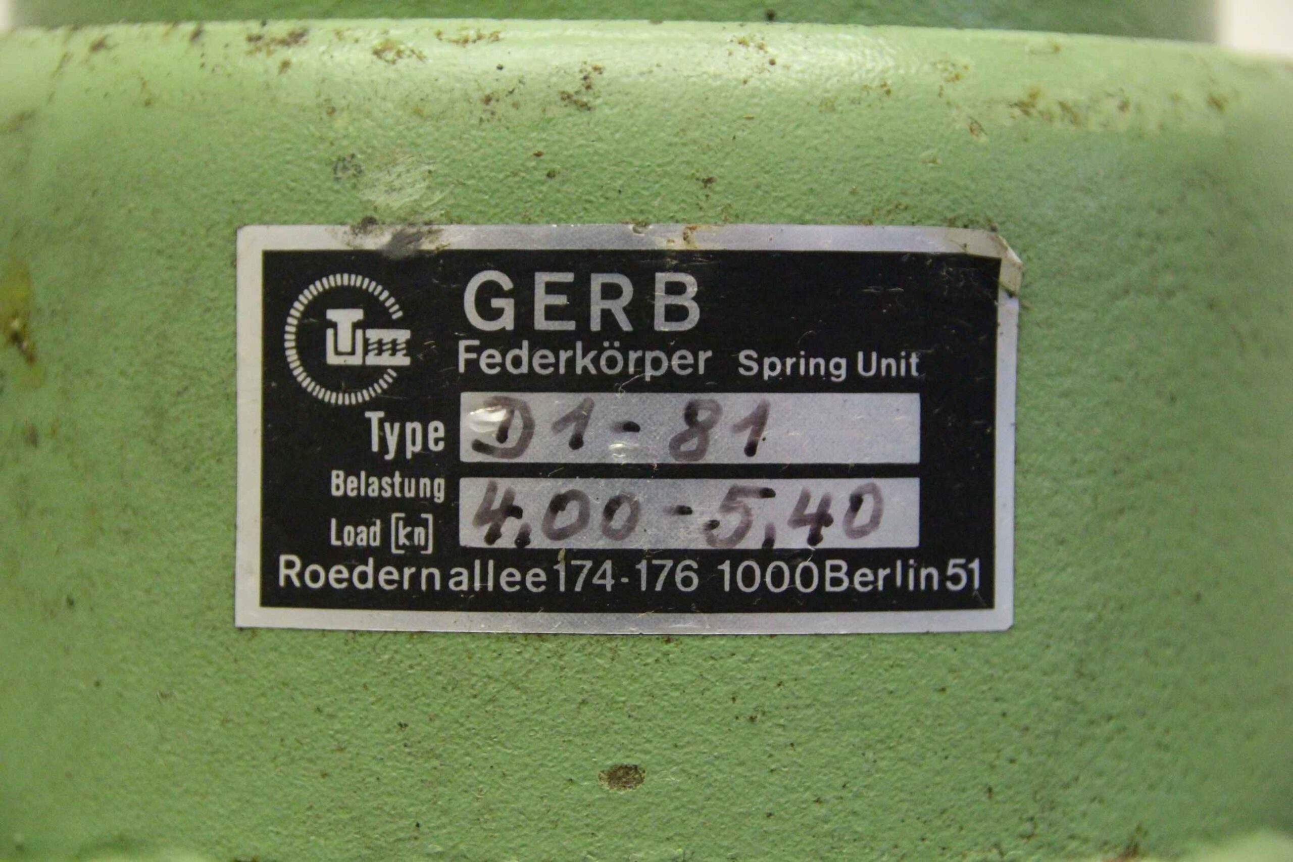 Federelemente 3 Stück von Gerb - D1-81 – Bild 4