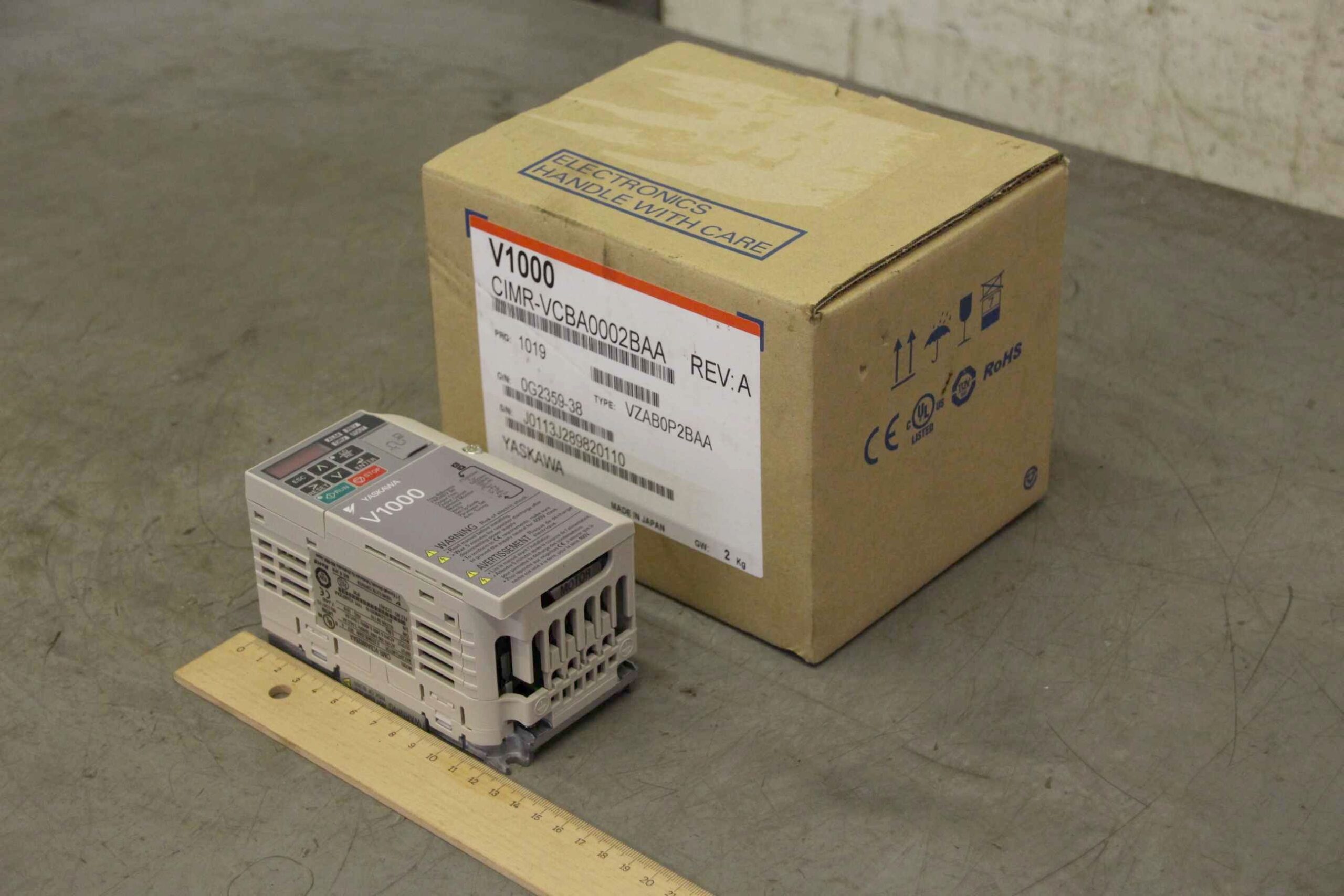 Servoregler von Yaskawa - CIMR-VCBA0002BAA VZAB0P2BAA
