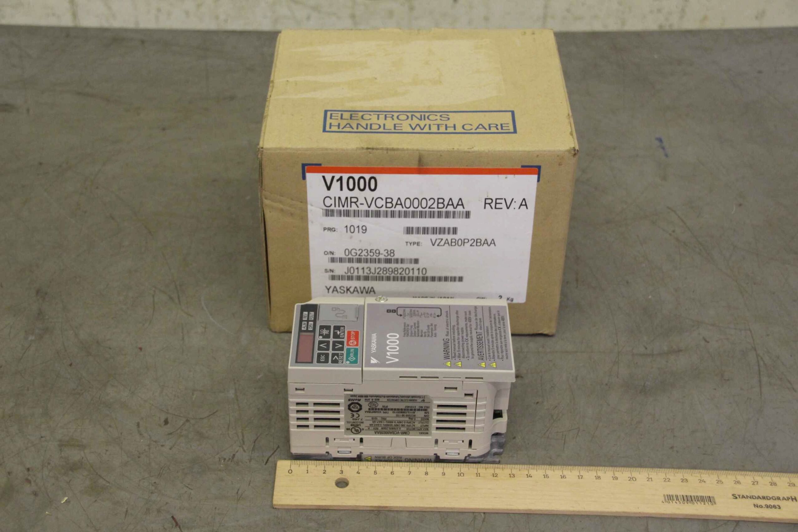 Servoregler von Yaskawa - CIMR-VCBA0002BAA VZAB0P2BAA – Bild 3