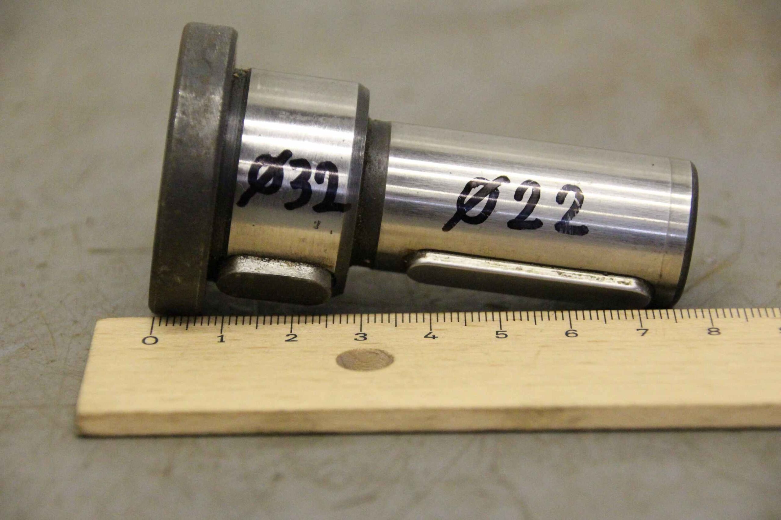 Fräsaufnahmen Adapterringe Satz von unbekannt - Ø 22/27/32/40 mm – Bild 6