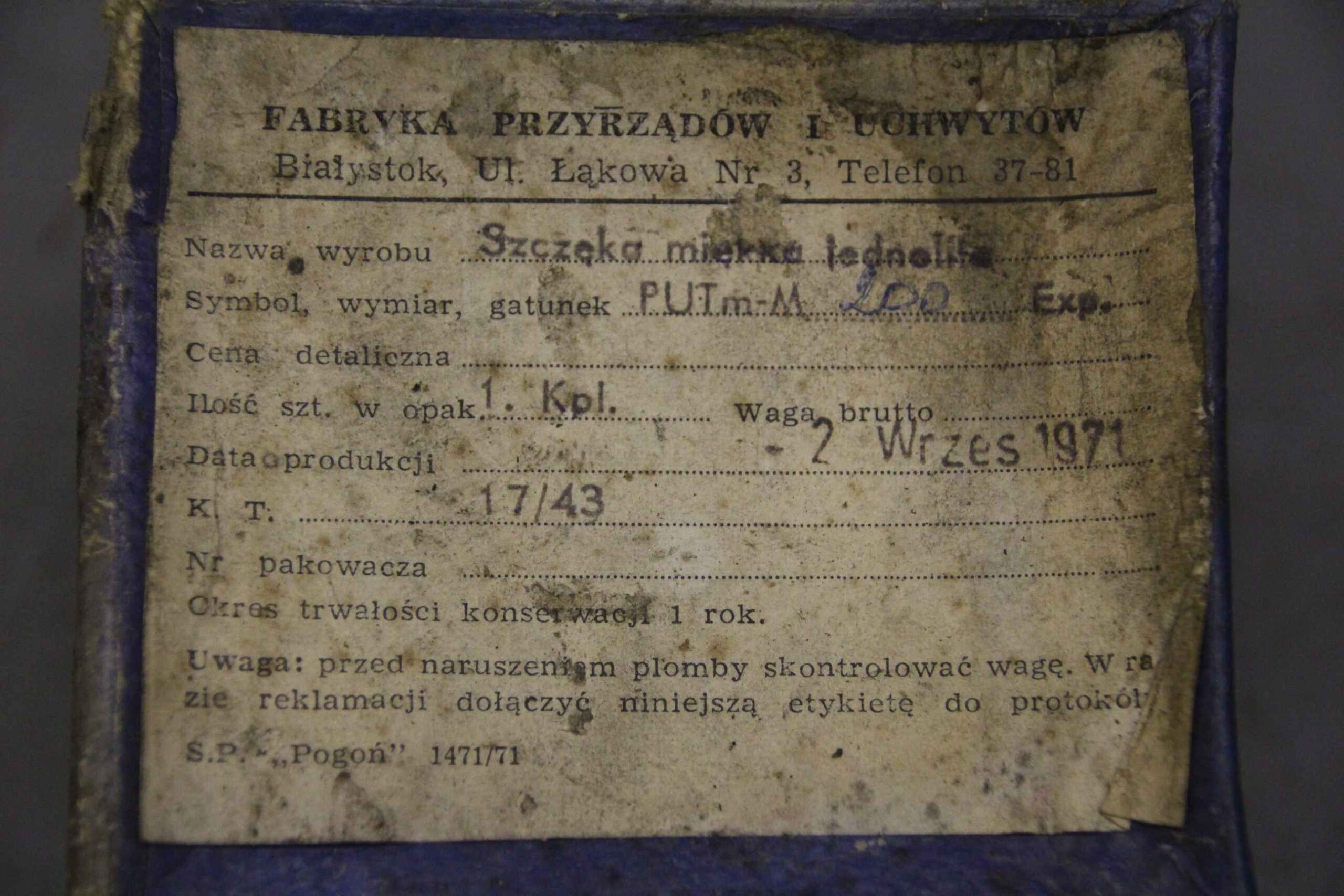 Wechselbacken von Fabryka Przyrzadow - Breite 25 mm PUTm-M 200 – Bild 5