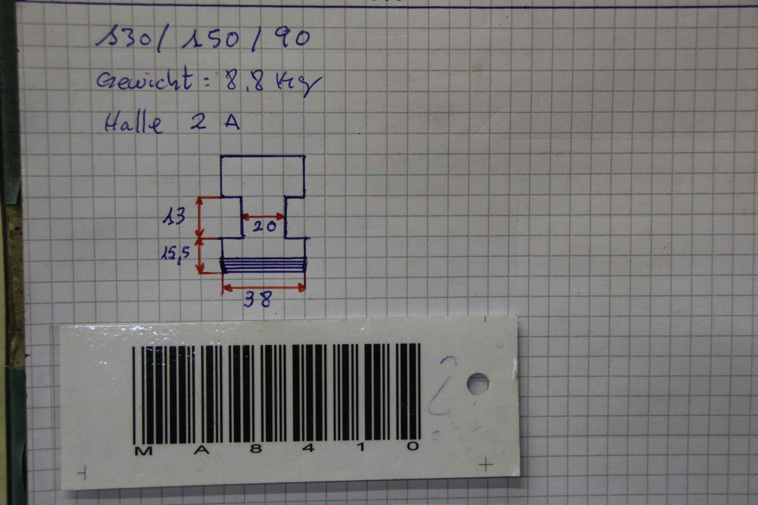 Wechselbacken Vierbackenfutter von unbekannt - Breite 38 mm – Bild 5