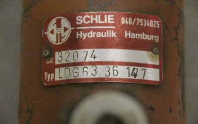 Hydraulikzylinder von Schlie - LDG63 36 147 Hub 147 mm – Bild 4