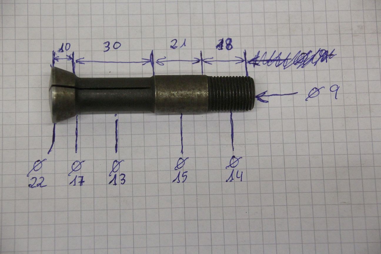 Spannzangenhülsen 23 Stück von unbekannt - Ø 3-8,5 mm – Bild 5