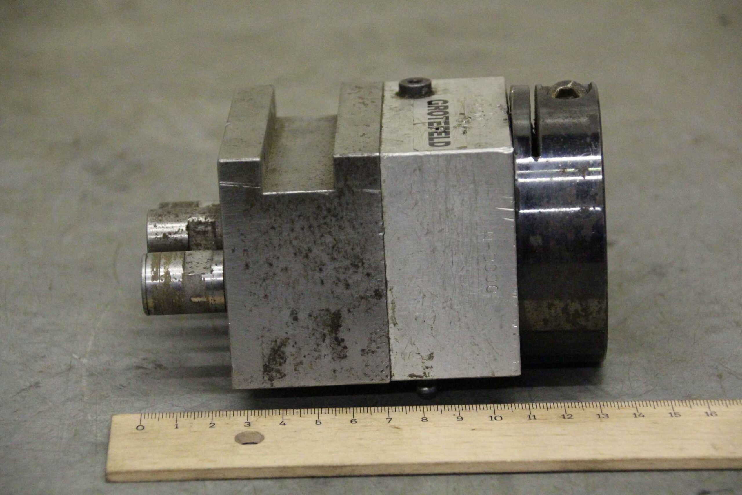 Mehrspindelkopf 3 Bohrer von Grotefeld - Aufnahme M8 – Bild 3