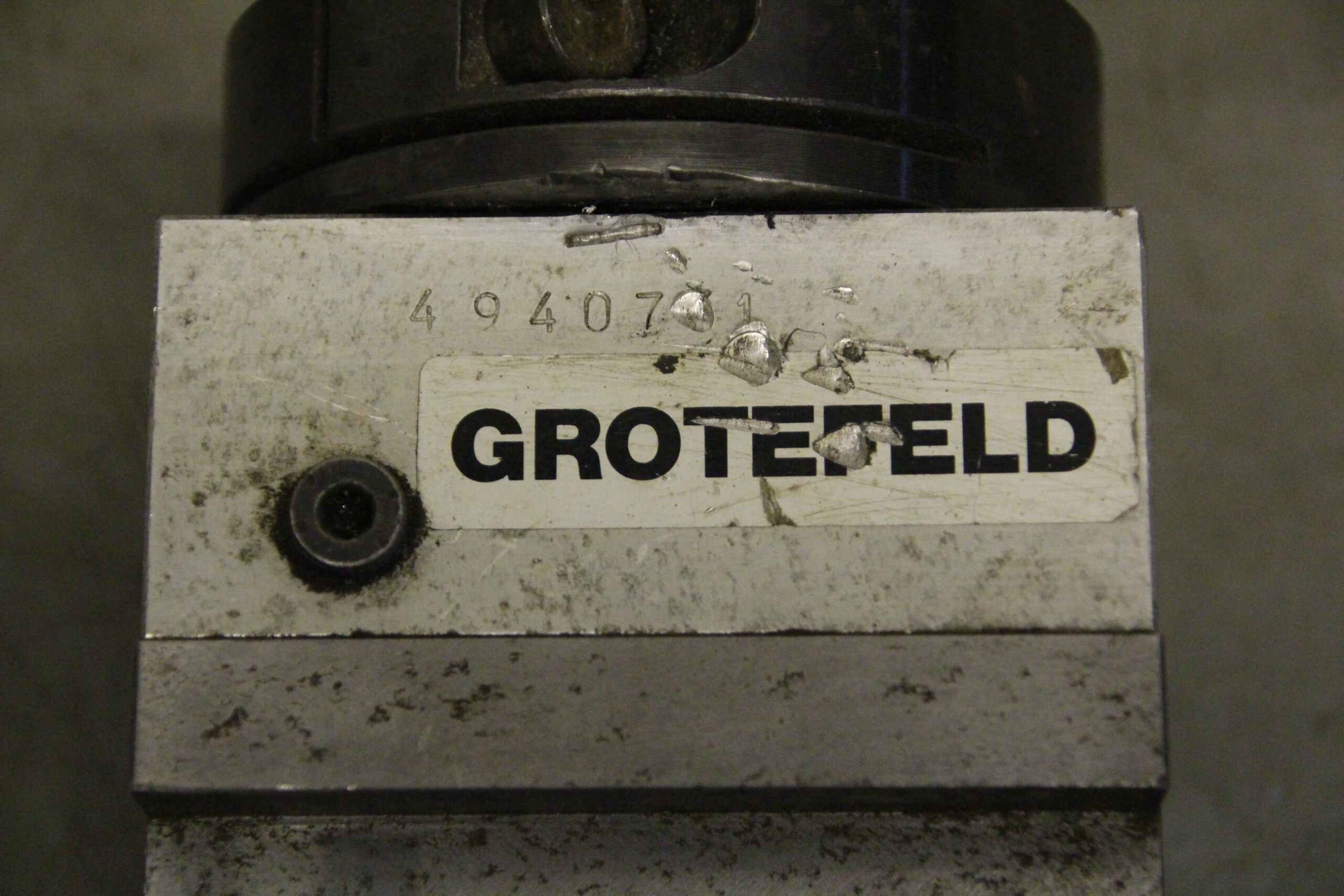 Mehrspindelkopf 3 Bohrer von Grotefeld - Aufnahme M8 – Bild 8