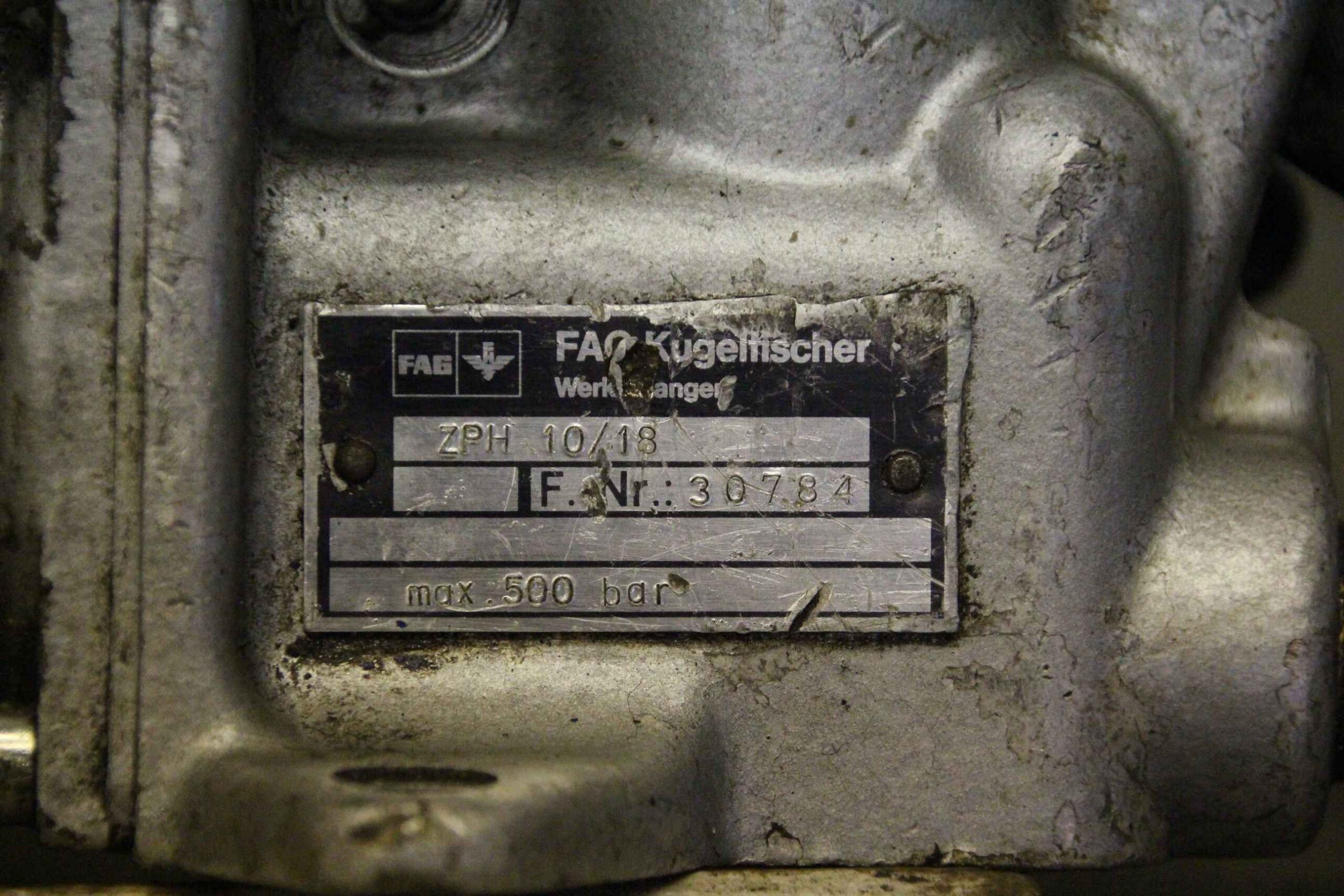 Handhydraulikpumpe 500 bar von FAG - ZPH 10/18 – Bild 4