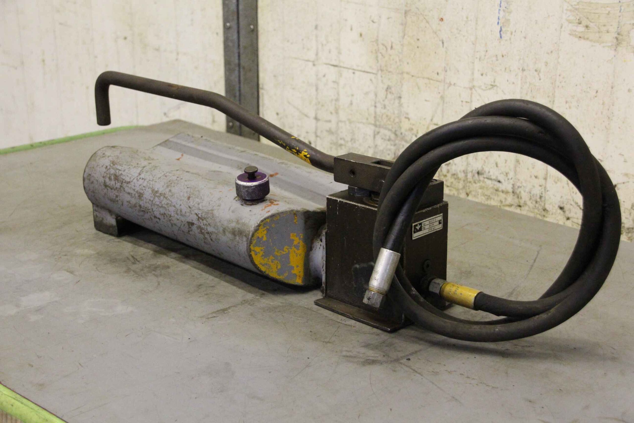 Handhydraulikpumpe 450 bar von FH Frieseke & Hoepfner - WKP 3