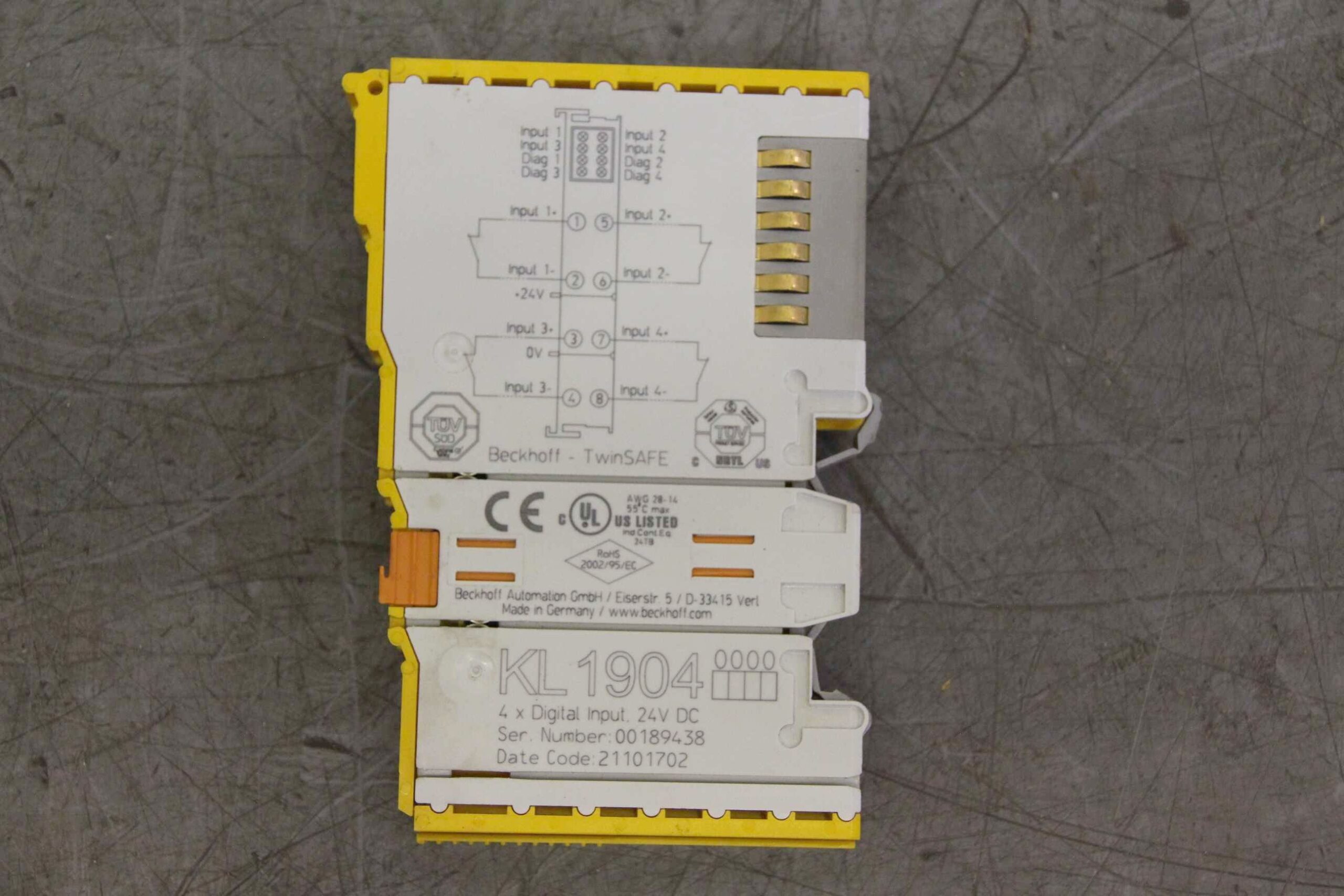 Busklemme von Beckhoff - KL 1904 – Bild 5