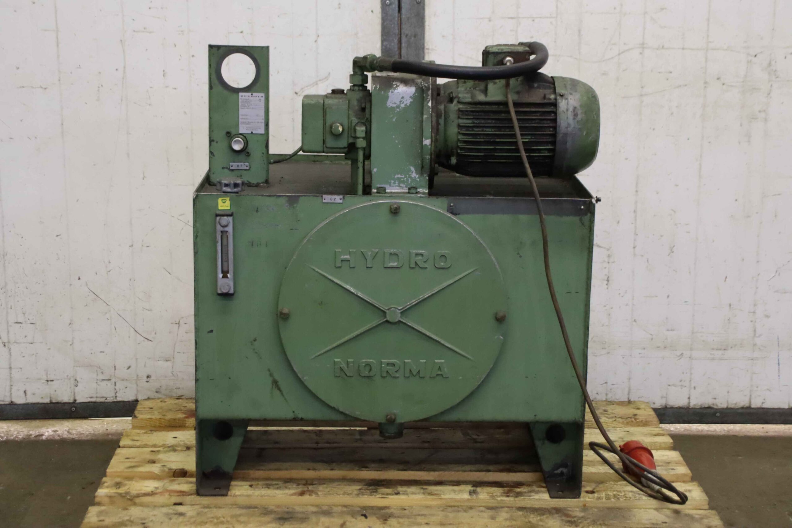 Hydraulikaggregat 3 kW/1420 U/min von Rexroth Hydronorma - PV2V3-20/25R1MC 40 A1 – Bild 3