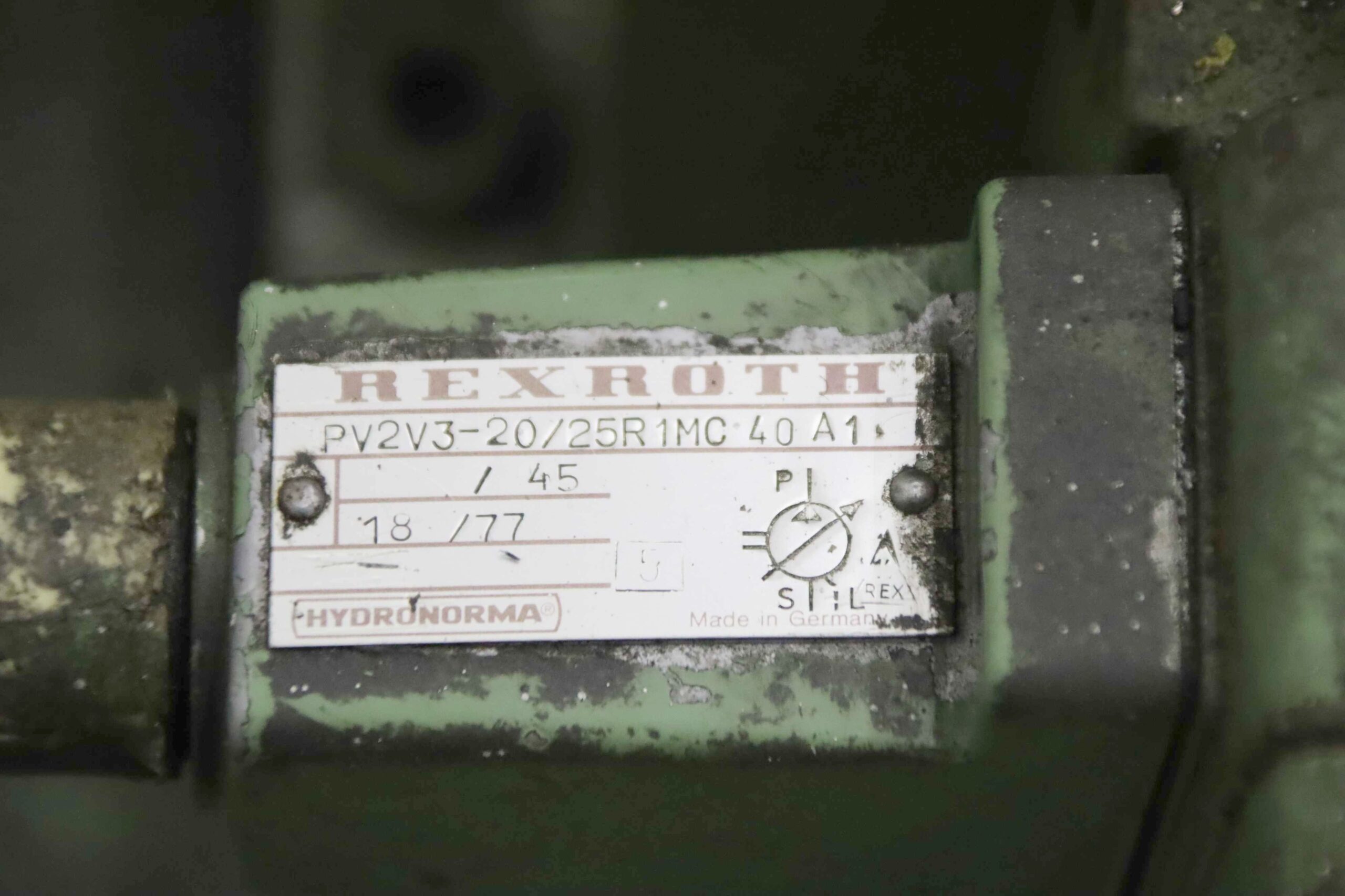 Hydraulikaggregat 3 kW/1420 U/min von Rexroth Hydronorma - PV2V3-20/25R1MC 40 A1 – Bild 6