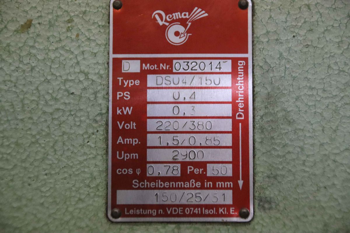 Doppelschleifbock von Rema - DSO4/150 – Bild 4