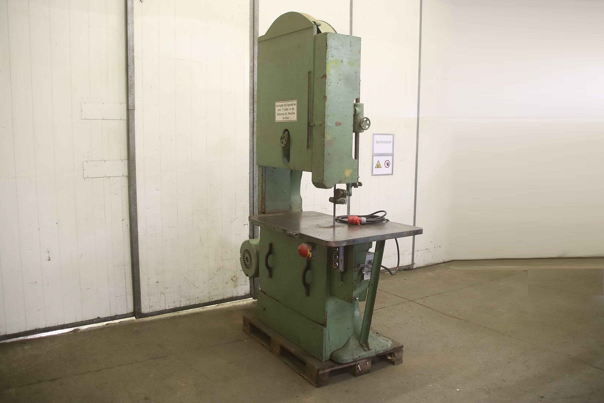 Holzbandsäge von unbekannt - 5,5 kW Ausladung 780 mm – Bild 2