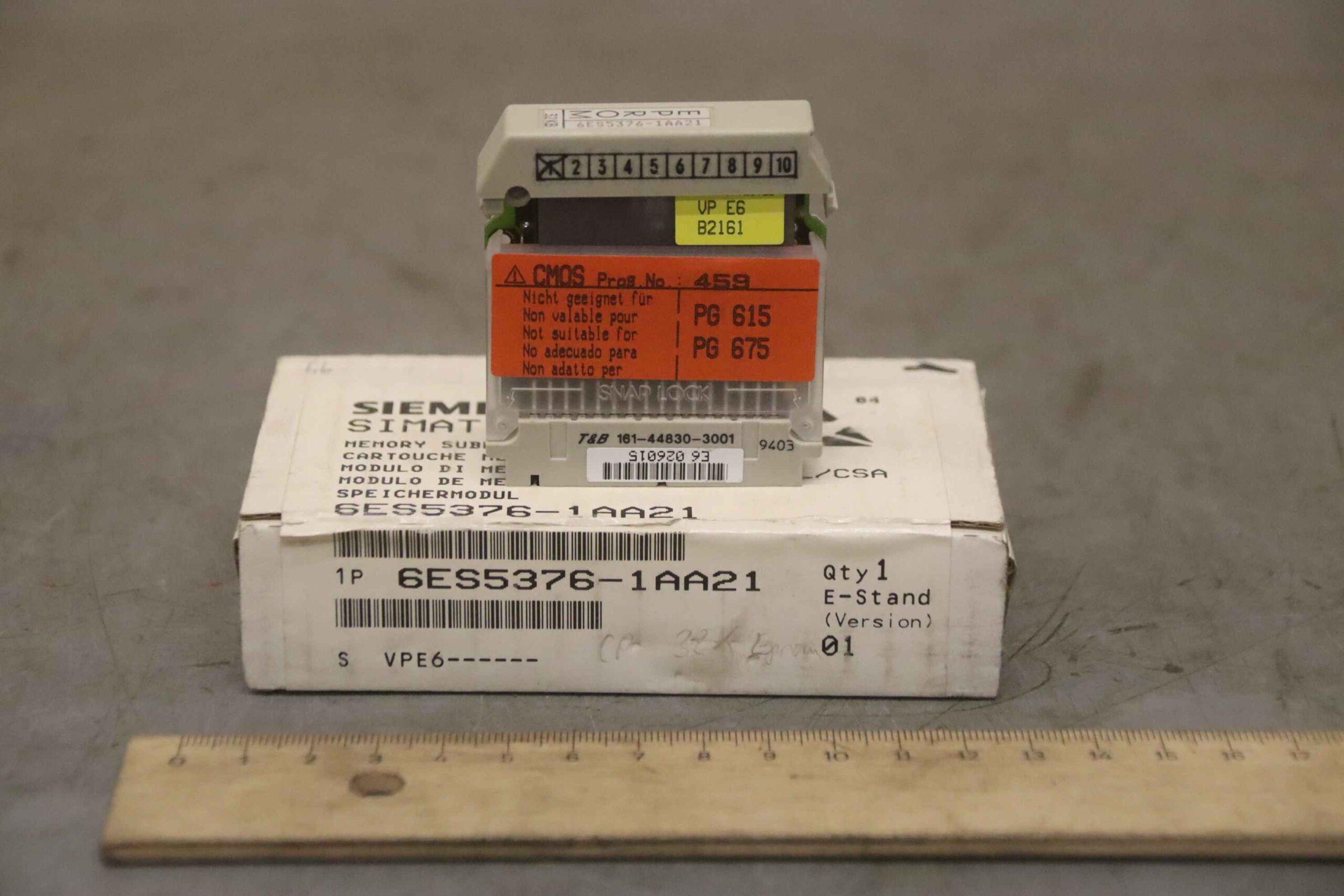 Speichermodul von Siemens - 6ES5376-1AA21 – Bild 3