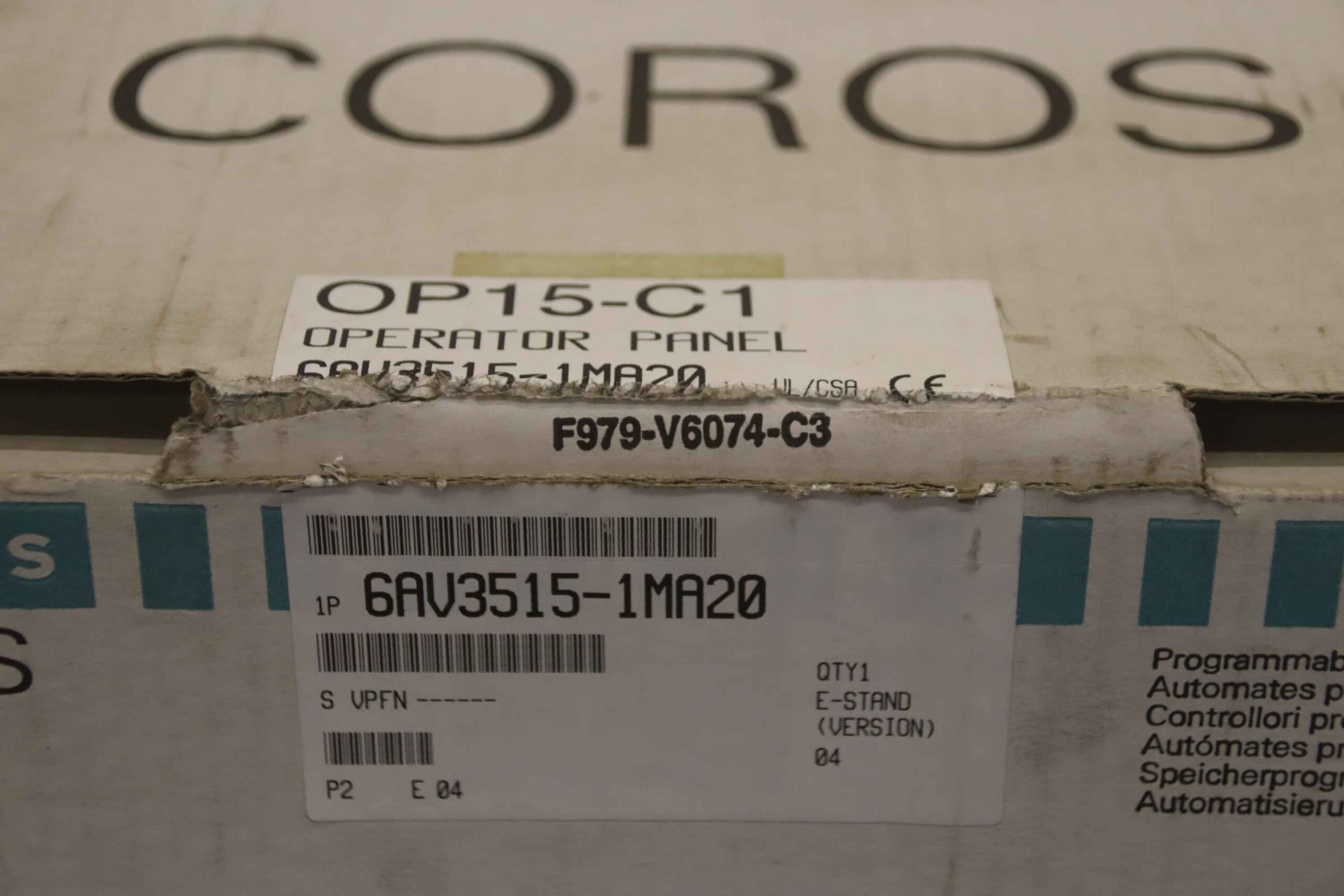 Bedienteil Operator Panel OP15-C1 von Siemens - 6AV3515-1MA20 – Bild 6