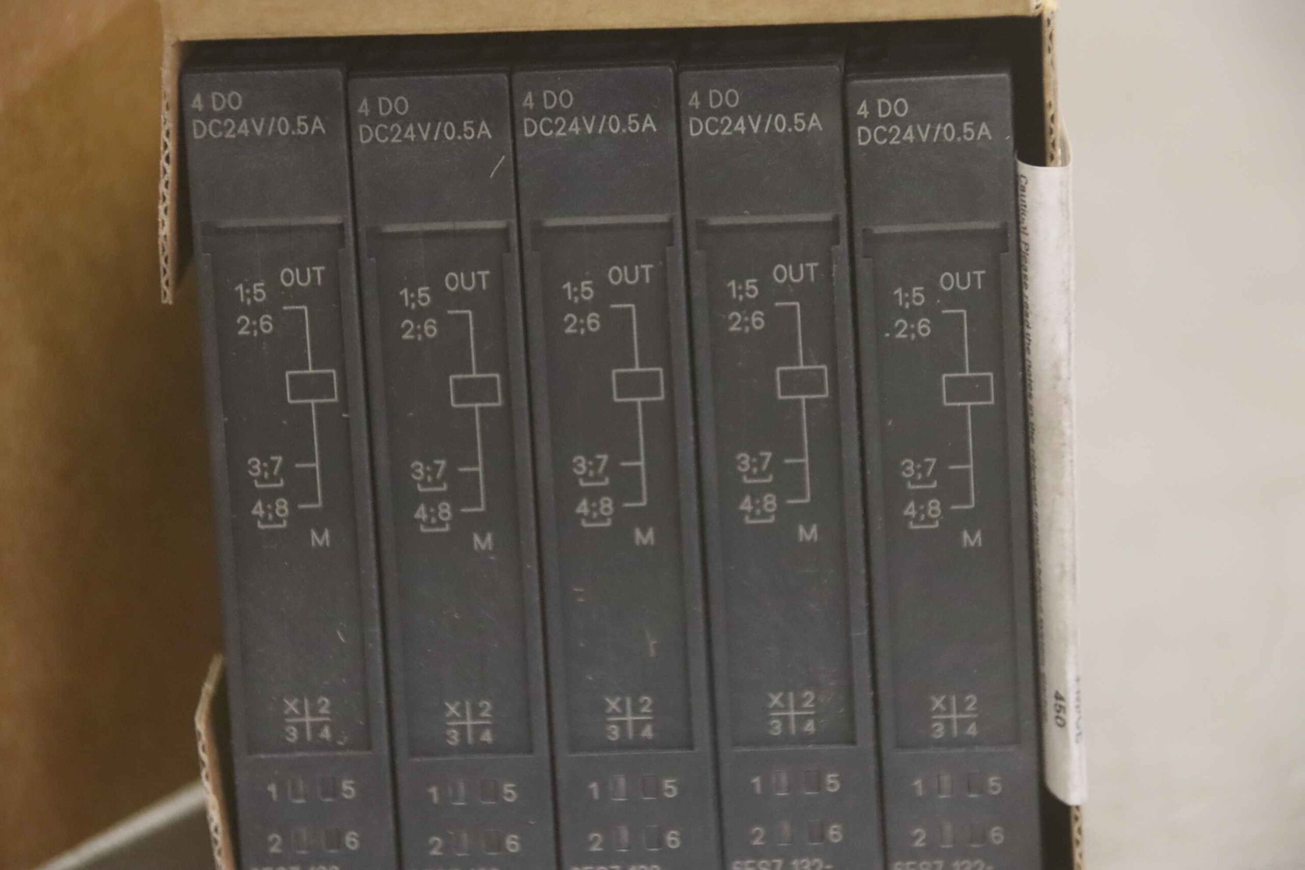 Elektronikmodule ET 200S 5 Stück von Siemens - 6ES7 132-4BD01-OAAO