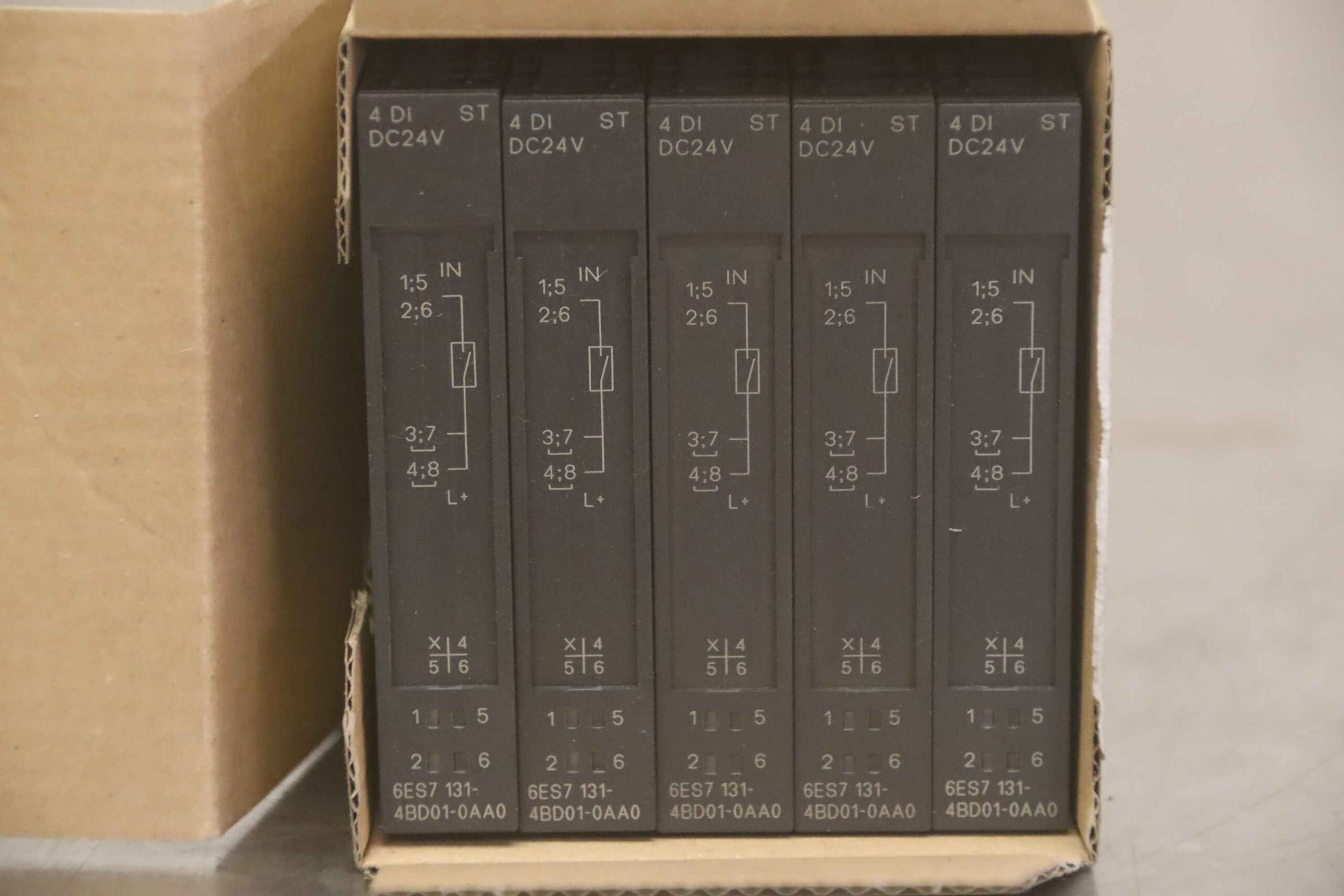 Elektronikmodule ET 200S 5 Stück von Siemens - 6ES7 131-4BD01-OAAO