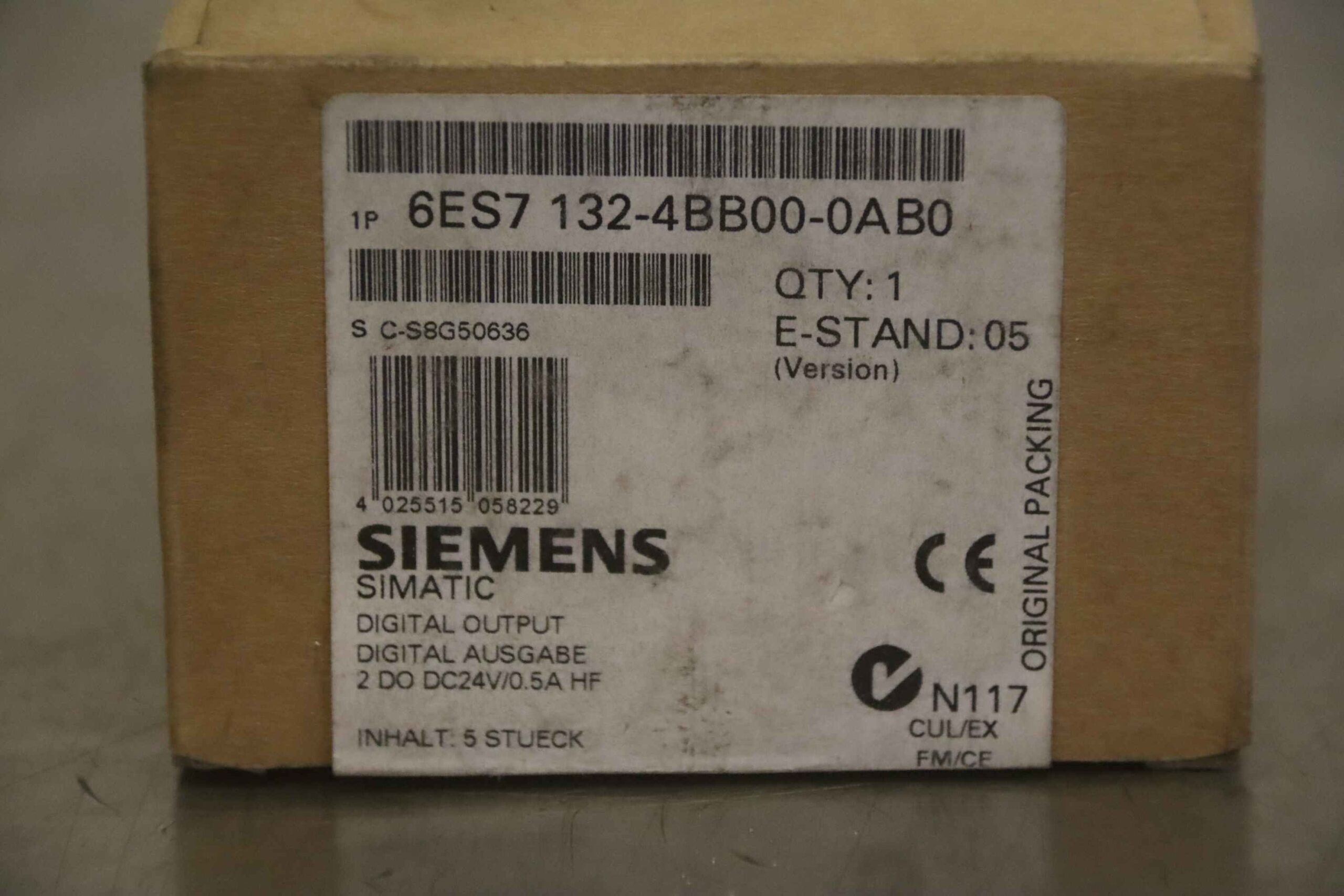 Elektronikmodule ET 200S 5 Stück von Siemens - 6ES7 132-4BB00-OABO – Bild 4