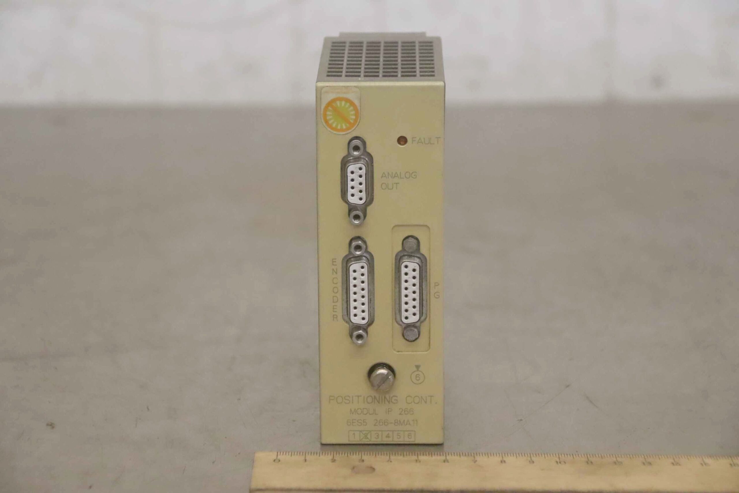 Positionierbaugruppe von Siemens - 6ES5 266-8MA11 Simatic S5-100U – Bild 3