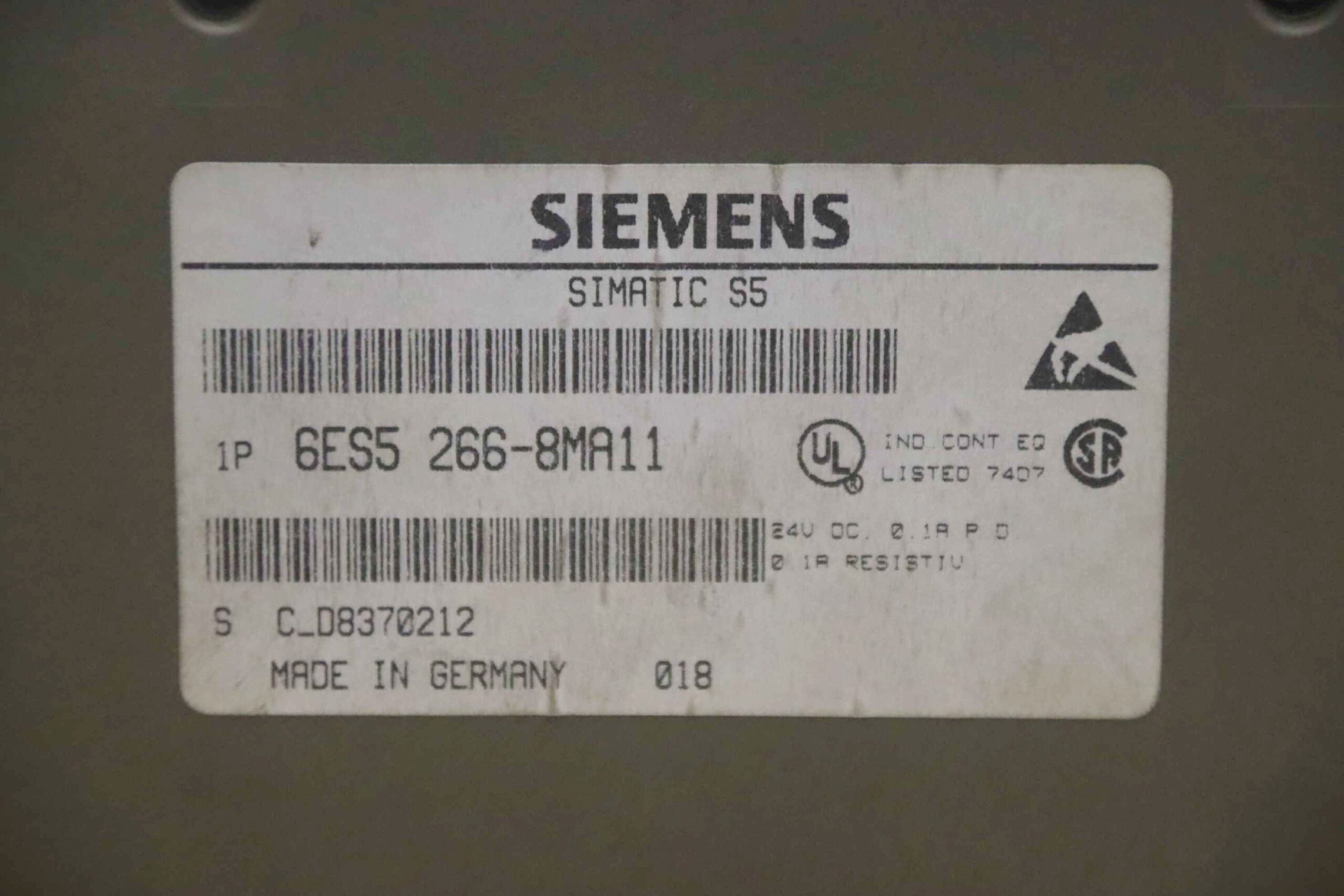 Positionierbaugruppe von Siemens - 6ES5 266-8MA11 Simatic S5-100U – Bild 4